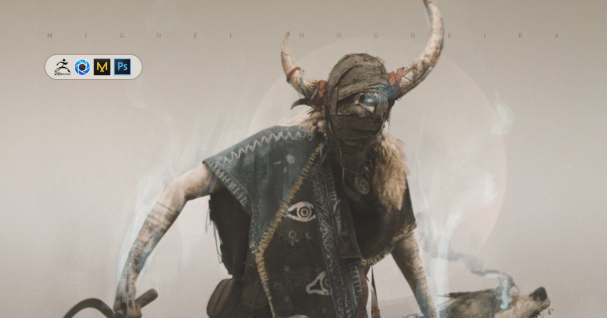 【推广教程】暗黑风格3D写实角色概念设计与制作教程【英音中字】缩略图