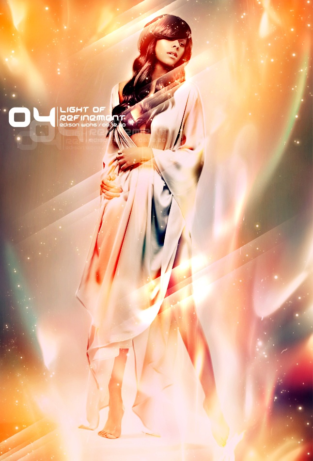 PS打造炫光场景缩略图