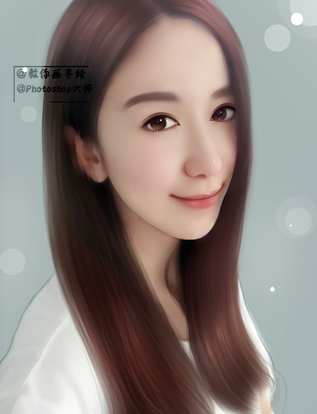 PS结合SAI将个人及明星照片转手绘缩略图