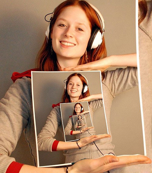 PS教你三步打造超酷炫的德罗斯特效应缩略图