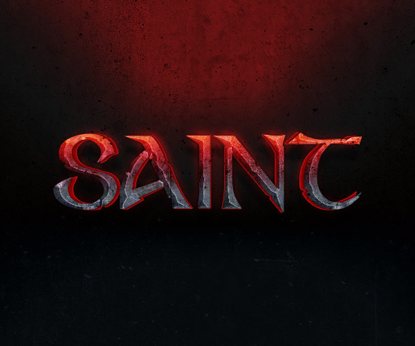 PS创建酷炫赤焰的岩石字效缩略图