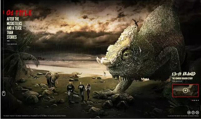 PS制作科幻怪兽电影海报合成具体思路解析缩略图