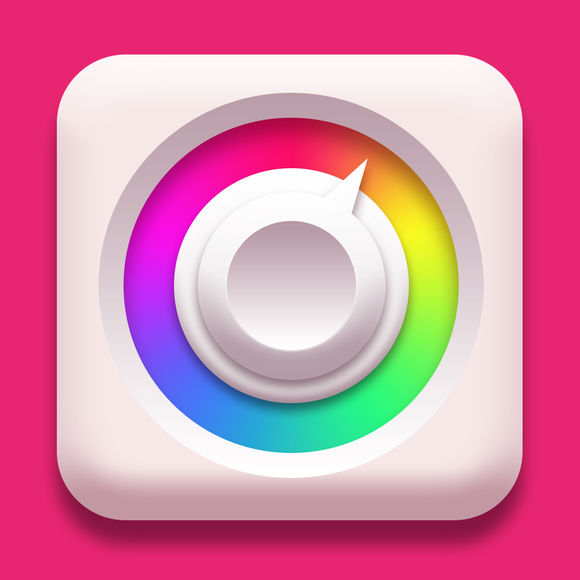 用PS绘制一个精致的色环图标缩略图