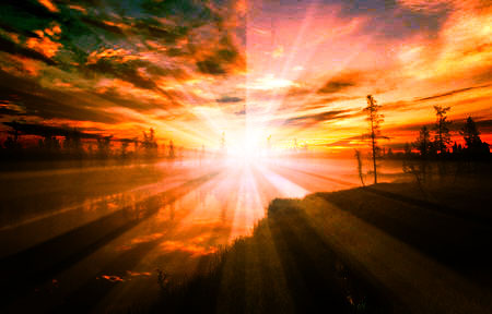 用PS简单几步给照片加上光芒四射的效果缩略图