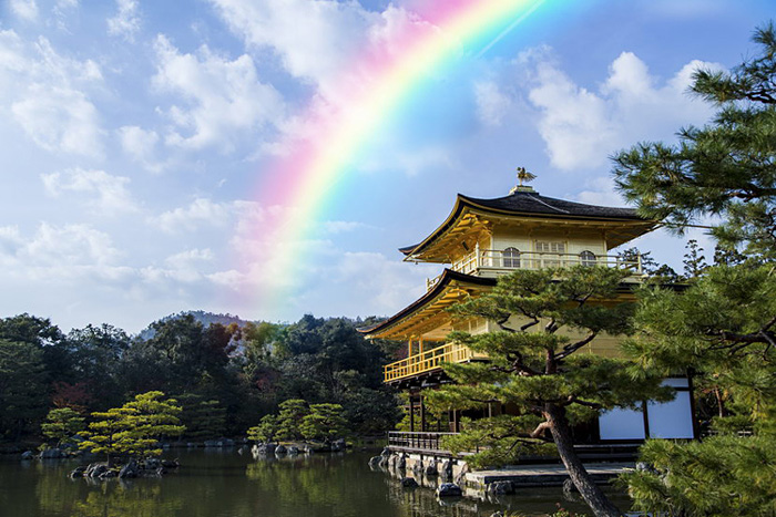 PS给图片快速加上逼真的彩虹缩略图