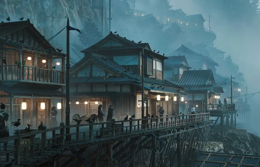 日本乡村 – Japanese Village Kitbash Resources插图 日本乡村 – Japanese Village Kitbash Resources