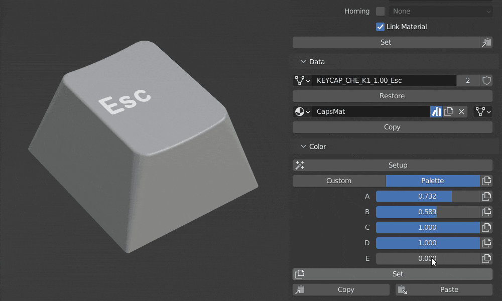 Blender键盘模型预设渲染工具包 – Keyboard Render Kit 2.11插图4 Blender键盘模型预设渲染工具包 – Keyboard Render Kit 2.11