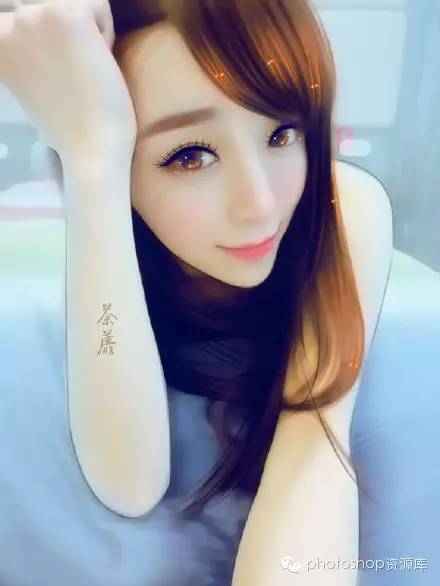 PS教你鼠绘美女人像五官照片效果缩略图