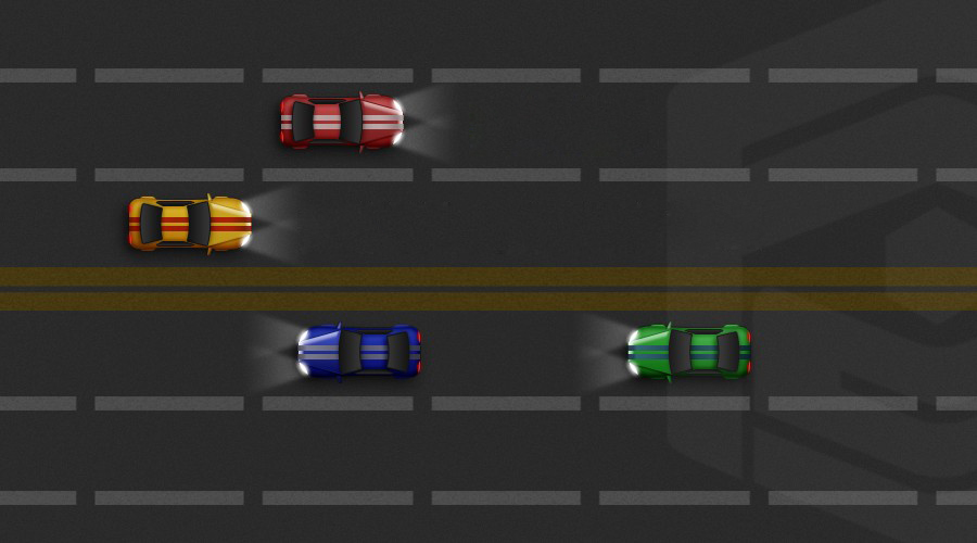 PS快速绘制一个赛车插画缩略图