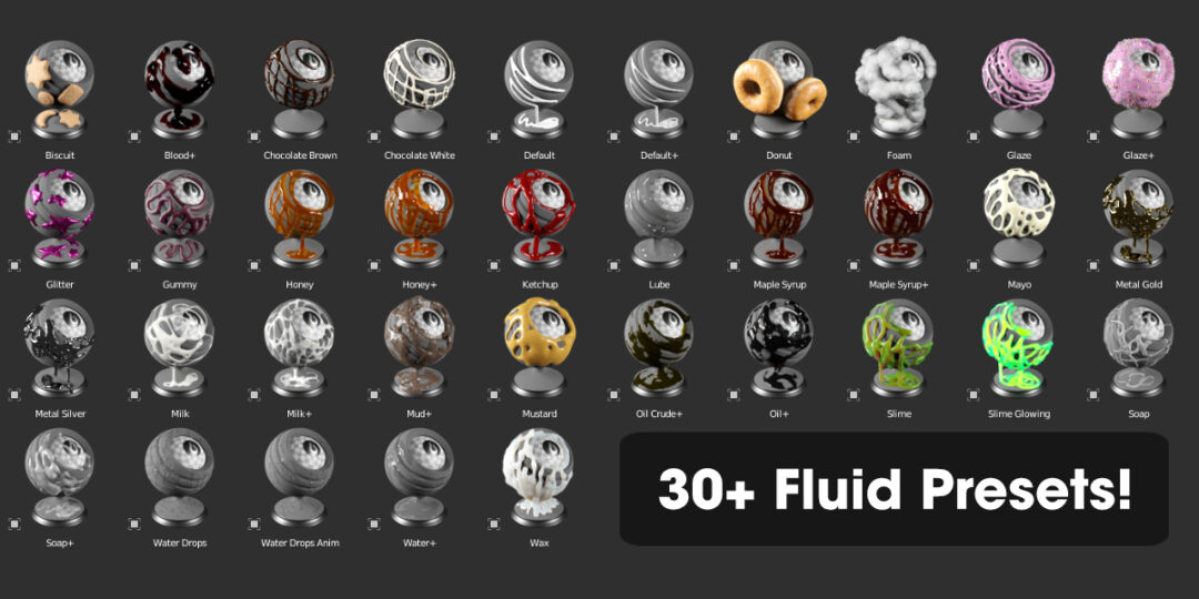 Blender流体笔刷插件 Fluid Painter v1.3.20插图1 Blender流体笔刷插件 Fluid Painter v1.3.20