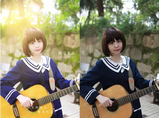 PS调出抱吉他小清新通透效果缩略图