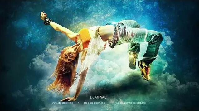 PS五步快速合成炫酷动感人物缩略图