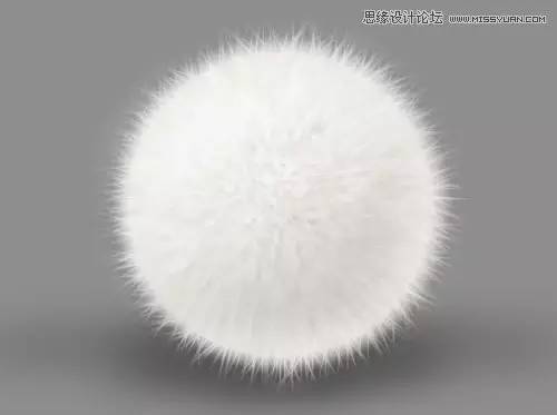 PS快速制作毛茸茸的立体小球缩略图