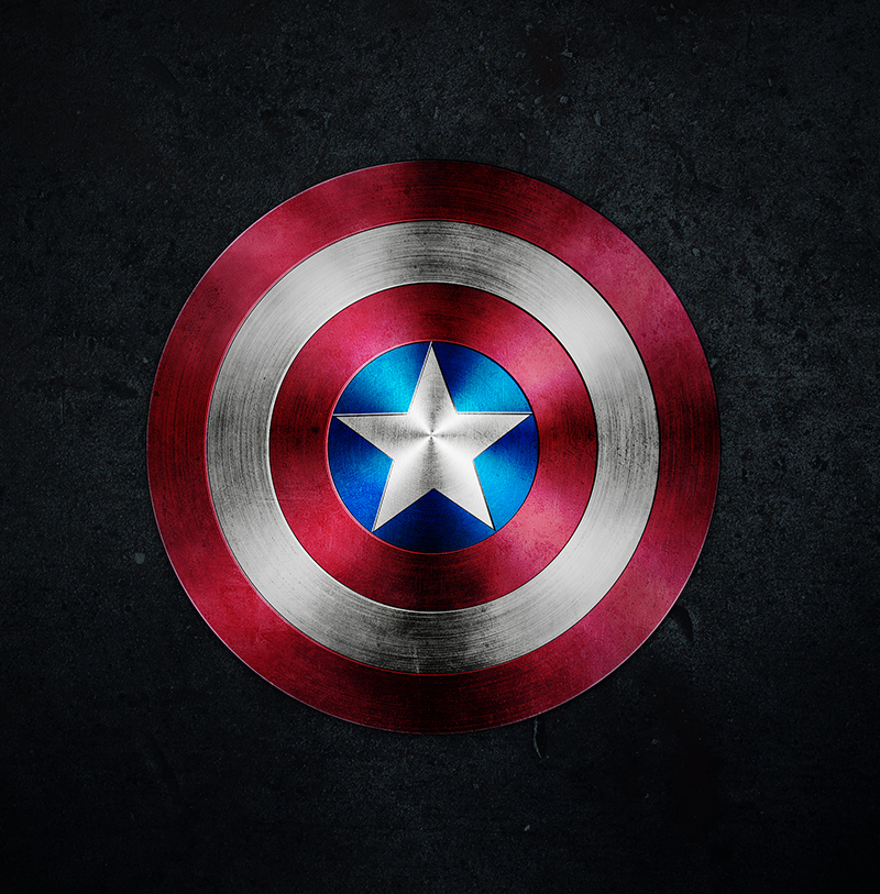 PS打造美国队长盾牌缩略图