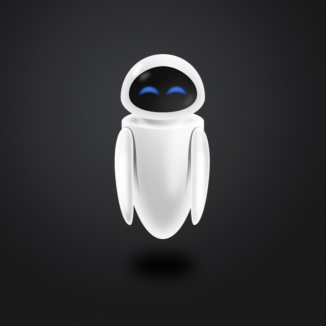 PS绘制卡通3D机器人缩略图