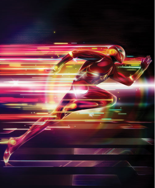 PS打造超炫科技速度光感缩略图