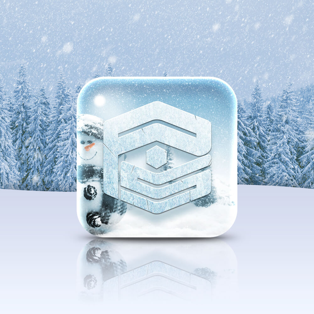 PS打造雪地冰晶图标缩略图