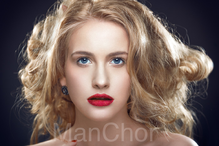 PS利用双曲线给美女磨皮缩略图