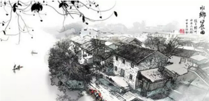 使用PS将照片转水墨画缩略图