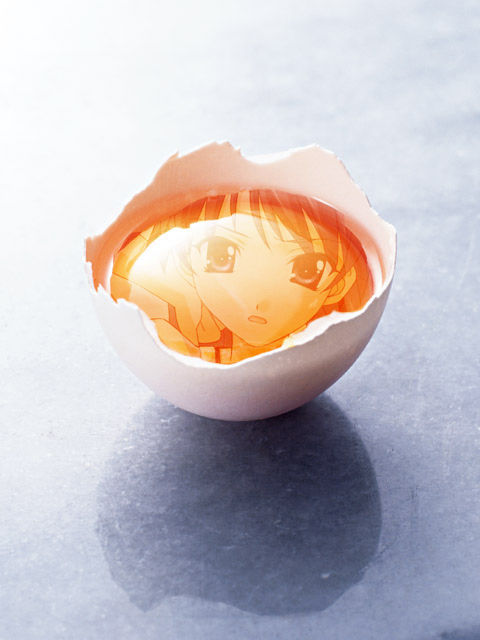 PS简单制作蛋清上的卡通倒影教程缩略图