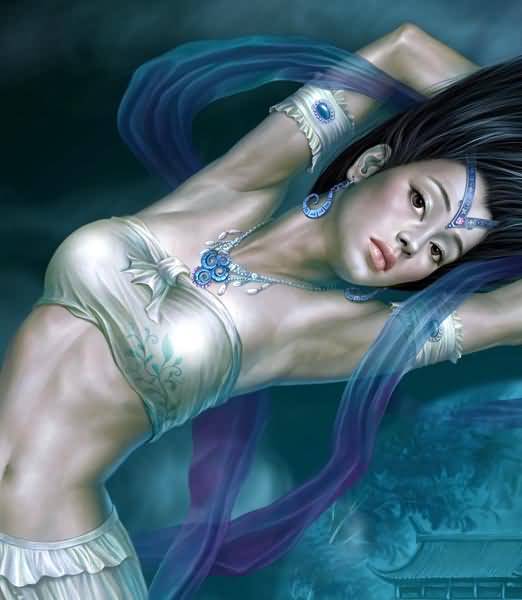 PS鼠绘一张嫦娥奔月效果图缩略图