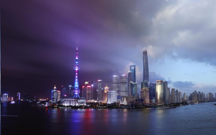 PS合成城市黄昏过渡到黑夜效果缩略图