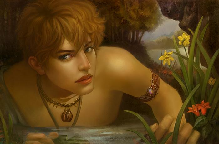 PS鼠绘游戏场景里的花美男缩略图