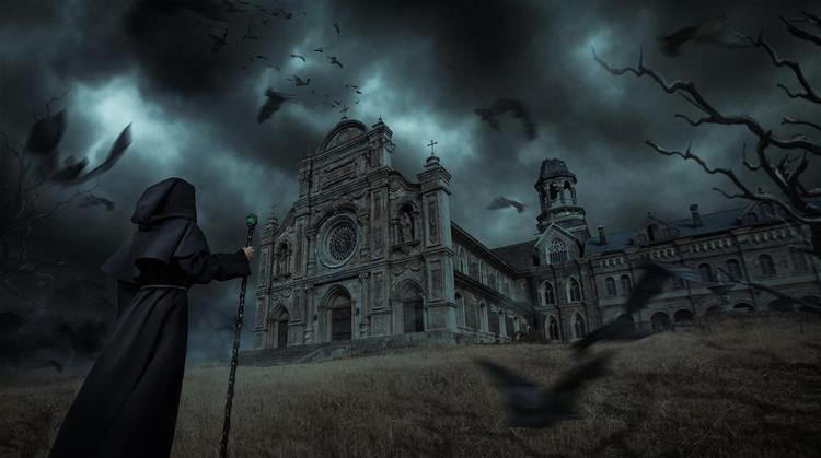 PS合成恐怖的魔法特效场景缩略图