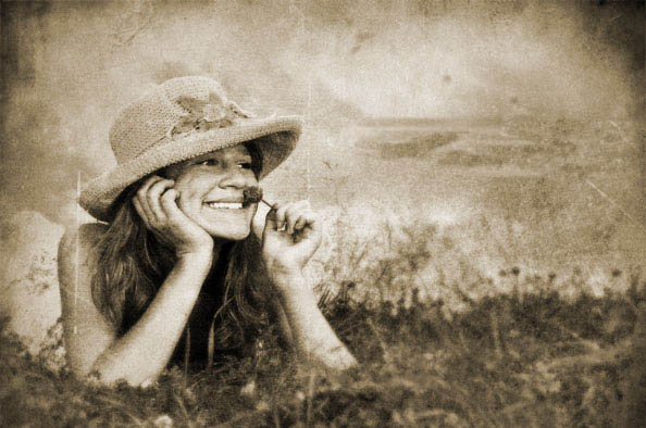 简单几步将照片PS成真实老旧效果缩略图