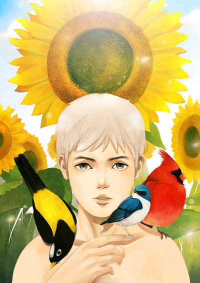 PS鼠绘一张油画风格的帅哥图片缩略图