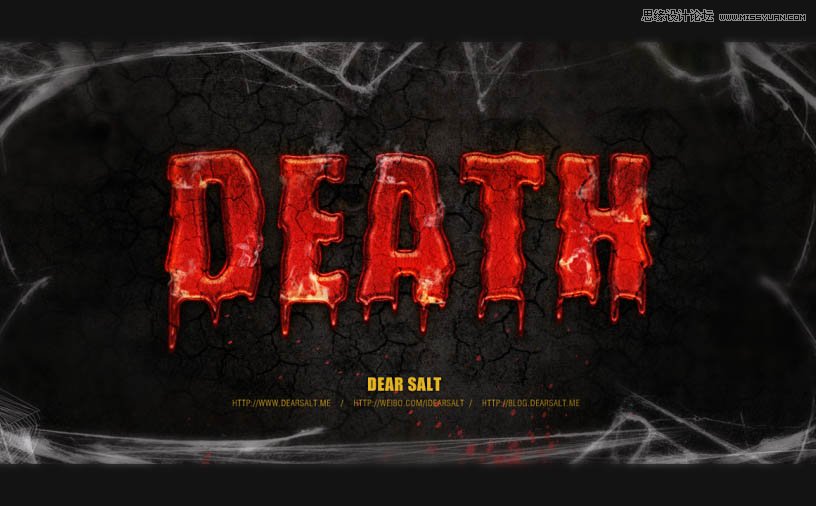 PS制作恐怖文字特效的具体思路解析缩略图