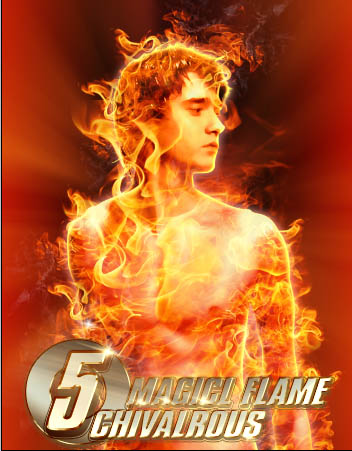 PS合成一个全身燃烧的火焰人缩略图