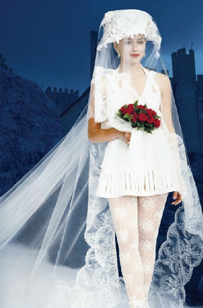 PS利用灰色通道抠取出穿婚纱的新娘缩略图