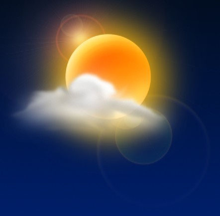 Photoshop打造一款漂亮的天气图标缩略图