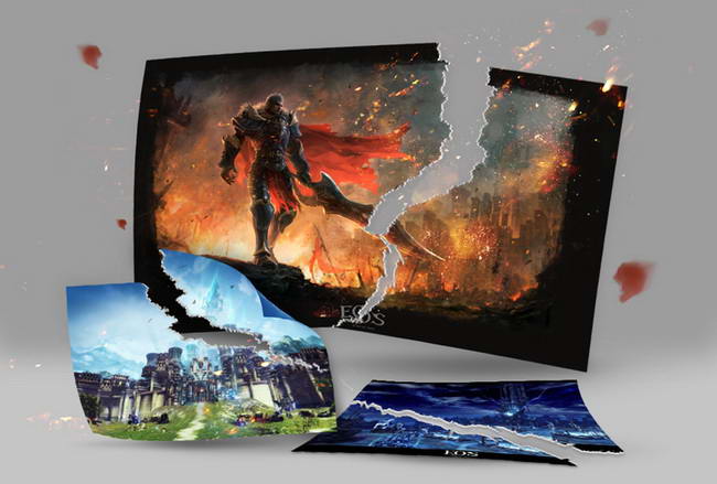 PS特效实例：快速打造图片的撕裂效果缩略图