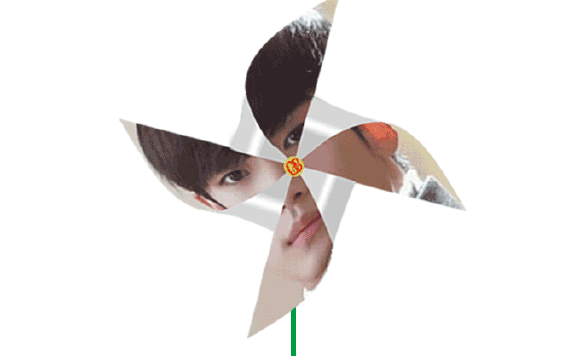 PS动图教程：制作一个旋转的“都教授”图像风车缩略图