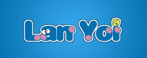 PS快速制作出可爱的哆啦A梦风格字体缩略图